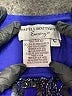 Papell Boutique Evening 100% Silk Blue Long Sleeve Silk Top Size L - photo 7
