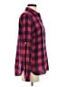 Gap Outlet Checkered-gingham Red Long Sleeve Button-Down Shirt Size S - photo 4