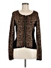 Cache Animal Print Brown Cardigan Size M - photo 1