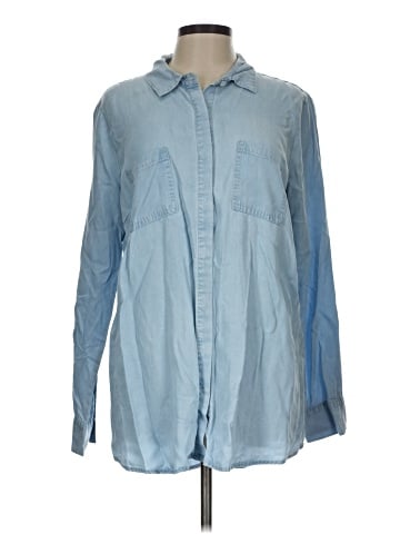 Splendid Long Sleeve Button-Down Shirt (view 1)