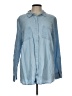 Splendid 100% Lyocell Blue Long Sleeve Button-Down Shirt Size L - photo 1