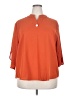 Unbranded Orange 3/4 Sleeve Blouse Size XXL - photo 1