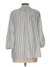 Sara Michelle 100% Polyester Silver 3/4 Sleeve Blouse Size L - photo 2