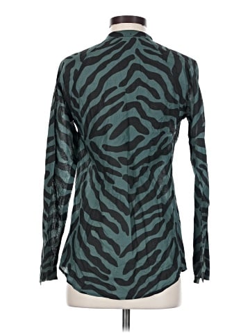 Monrow Long Sleeve Button-Down Shirt (view 2)