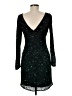 Aidan Mattox 100% Polyester Stars Black Cocktail Dress Size 6 - photo 2