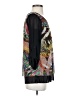 MESMERIZE Black 3/4 Sleeve Blouse Size S - photo 4