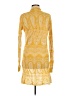 Sun & Shadow 100% Cotton Yellow Kimono Size M - photo 2
