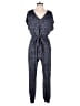 Gap Tweed Blue Jumpsuit Size S - photo 1
