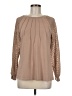 Automet Tan Long Sleeve Blouse Size M - photo 1
