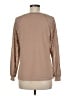 Automet Tan Long Sleeve Blouse Size M - photo 2