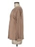 Automet Tan Long Sleeve Blouse Size M - photo 5