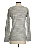 J.Crew Collection 100% Cotton Metallic Silver Pullover Sweater Size XS - photo 2