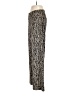 AB Studio Animal Print Gold Casual Pants Size S - photo 5