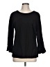 Talbots Black 3/4 Sleeve Top Size L - photo 1