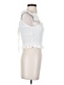 Shein 100% Polyester White Sleeveless Top Size S - photo 4