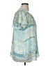 Rose + Olive Blue Short Sleeve Blouse Size 1X - photo 4