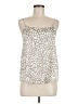 Grade & Gather 100% Polyester Ivory Sleeveless Blouse Size M - photo 1