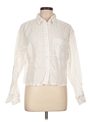 Gap Long Sleeve Button-Down Shirt (view 1)