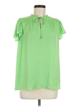 Maison D' Amelie Short Sleeve Blouse