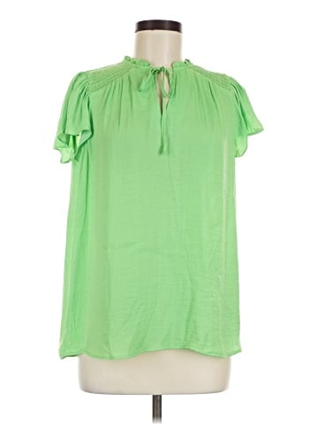Maison d' Amelie Short Sleeve Blouse (view 1)