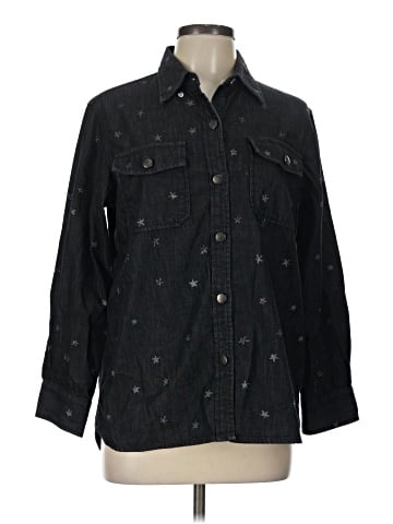 Current/Elliott Long Sleeve Button-Down Shirt (view 1)