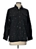 Current/Elliott 100% Cotton Stars Black Long Sleeve Button-Down Shirt Size Lg (3) - photo 1