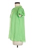 Maison d' Amelie 100% Polyester Green Short Sleeve Blouse Size M - photo 5