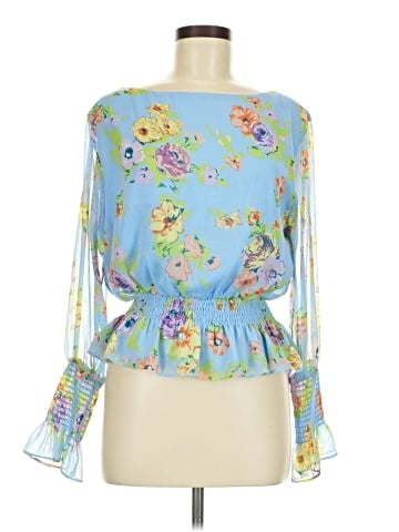 WAYF 3/4 Sleeve Blouse (view 1)