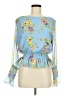 WAYF 100% Polyester Blue 3/4 Sleeve Blouse Size M - photo 1