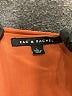 Zac & Rachel 100% Polyester Orange Sleeveless Blouse Size L - photo 7