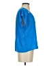 Forever 21 100% Polyester Blue Short Sleeve Blouse Size S - photo 4