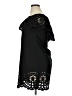 Unbranded 100% Polyester Black Casual Dress Size XL - photo 5