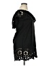 Unbranded 100% Polyester Black Casual Dress Size XL - photo 4