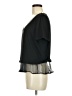Elizabeth and James 100% Polyester Black Short Sleeve Blouse Size M - photo 5