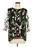 Caroline Rose 100% Polyester Black 3/4 Sleeve Blouse Size M - photo 1
