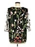 Caroline Rose 100% Polyester Black 3/4 Sleeve Blouse Size M - photo 2