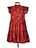 Ulla Johnson Paisley Red Casual Dress Size 0 - photo 1