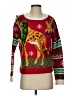 Hooked Up Red Pullover Sweater Size XS - photo 1