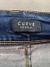 Curve Appeal Solid Blue Jeans Size 14 - photo 7