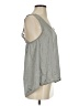 Wet Seal 100% Polyester Gray Sleeveless Blouse Size S - photo 4