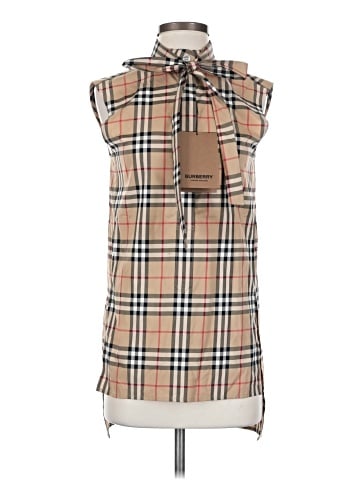 Burberry Sleeveless Button-Down Shirt (view 1)