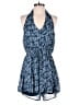 Trixxi 100% Polyester Paisley Blue Romper Size XL - photo 1
