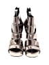 Steve Madden Metallic Silver Sandals Size 8 - photo 2