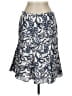 Talbots 100% Cotton Paisley Blue Formal Skirt Size 12 - photo 2