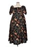 Cider 100% Polyester Black Casual Dress Size 3X - photo 1