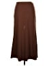 Unbranded Solid Brown Casual Skirt Size L - photo 2
