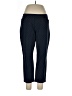 Susan Graver Polka Dots Blue Casual Pants Size L (petite) - photo 1
