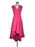 Halston Heritage 100% Polyester Pink Cocktail Dress Size 10 - photo 1
