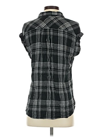 Rails Sleeveless Button-Down Shirt (view 2)