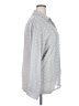 Unbranded 100% Polyester Polka Dots Gray Long Sleeve Blouse Size XXL - photo 4